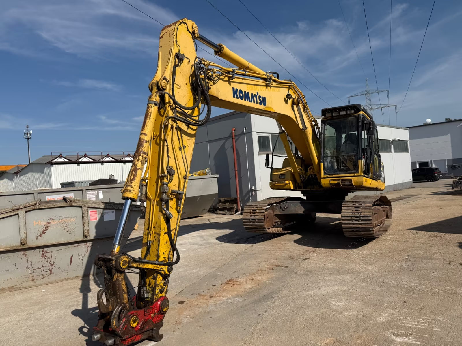 Komatsu PC210LC de 2008