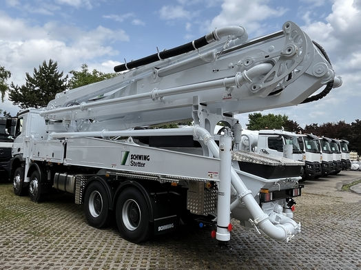 Thumbnail: Pompe à béton automotrice - SCHWING S 47 SX III (pompe et chassis neuf)