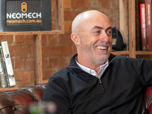 Neomech supports the live launch of David Brabham's new podcast