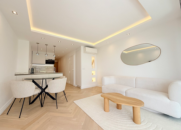 Salon appartement Boulevard Eugene Gazagnaire