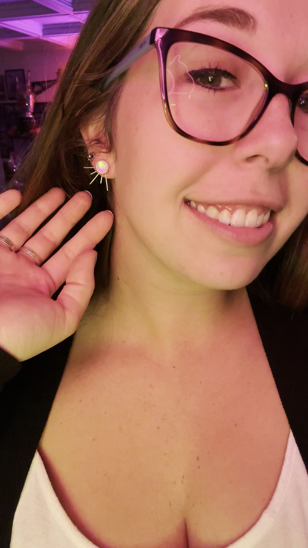 Thumbnail: Bright Blue Starburst Earrings