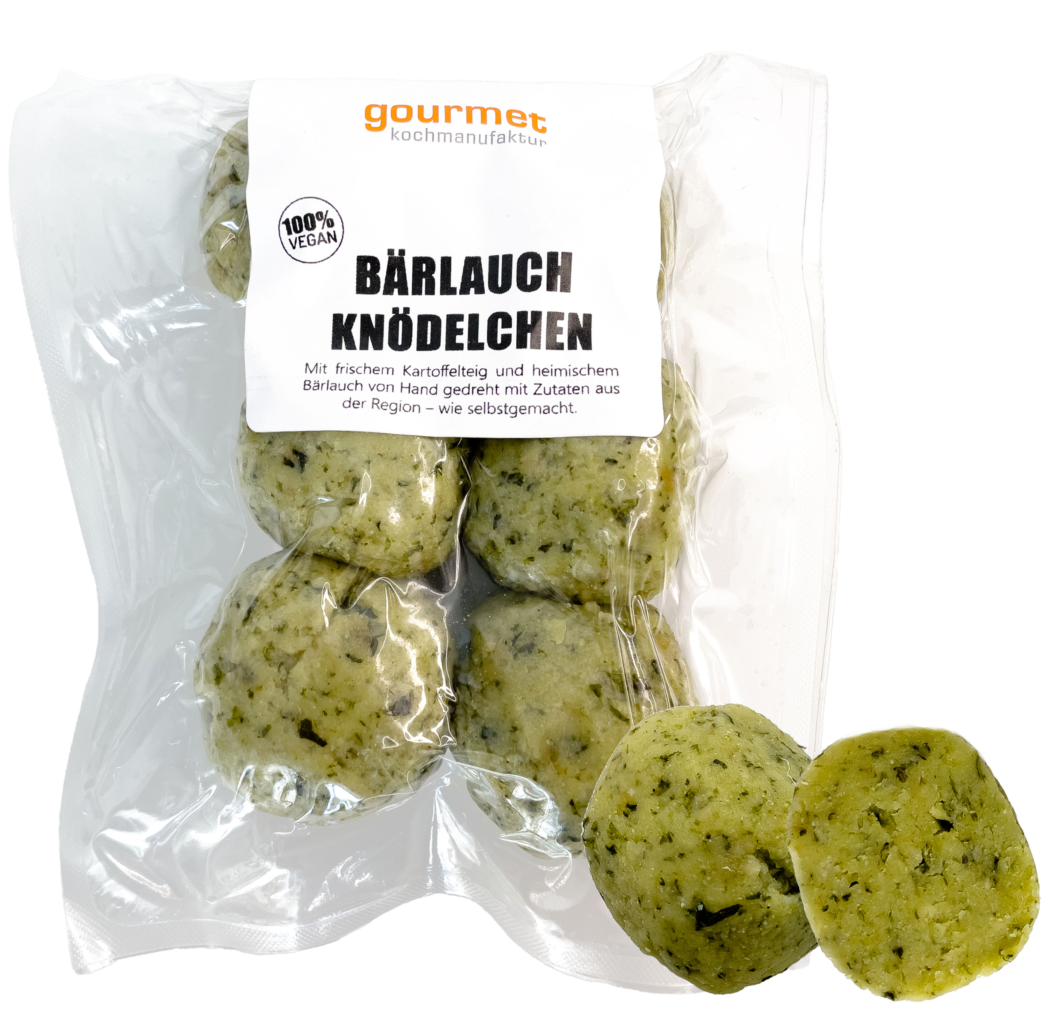 Bärlauchknödelchen 6x50g Beutel  - VEGAN - SAISON