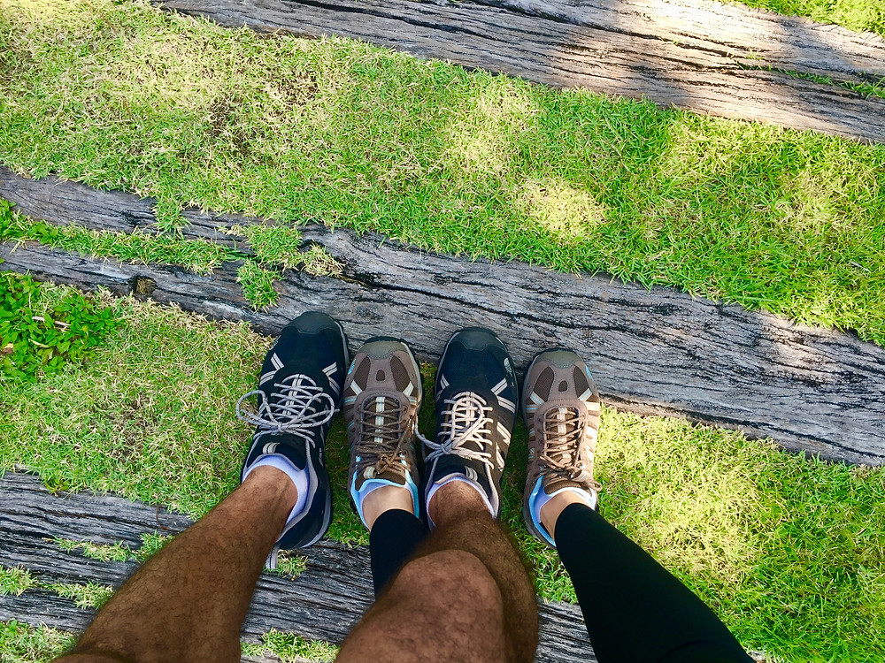 Hiking shoes partnership