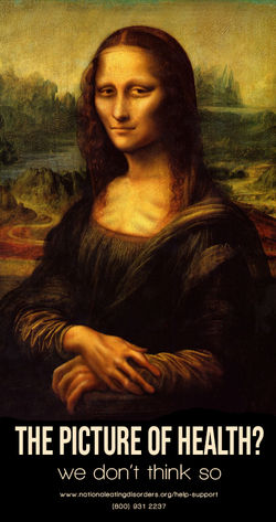Mona Lisa Anorexia PSA