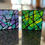 Thumbnail: Dot Painting Free Standing Art Piece Zen #17