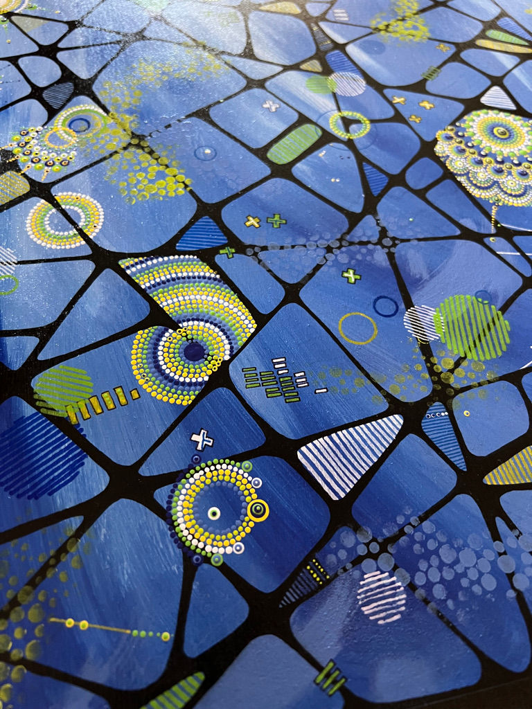 Thumbnail: Dot Painting Art Piece Zen #25