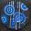 Thumbnail: Dot Painting Art Piece Winter Solstice