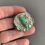 Thumbnail: Caged Series Granulated Variscite Ring