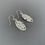 Thumbnail: Granulated Oval Earrings
