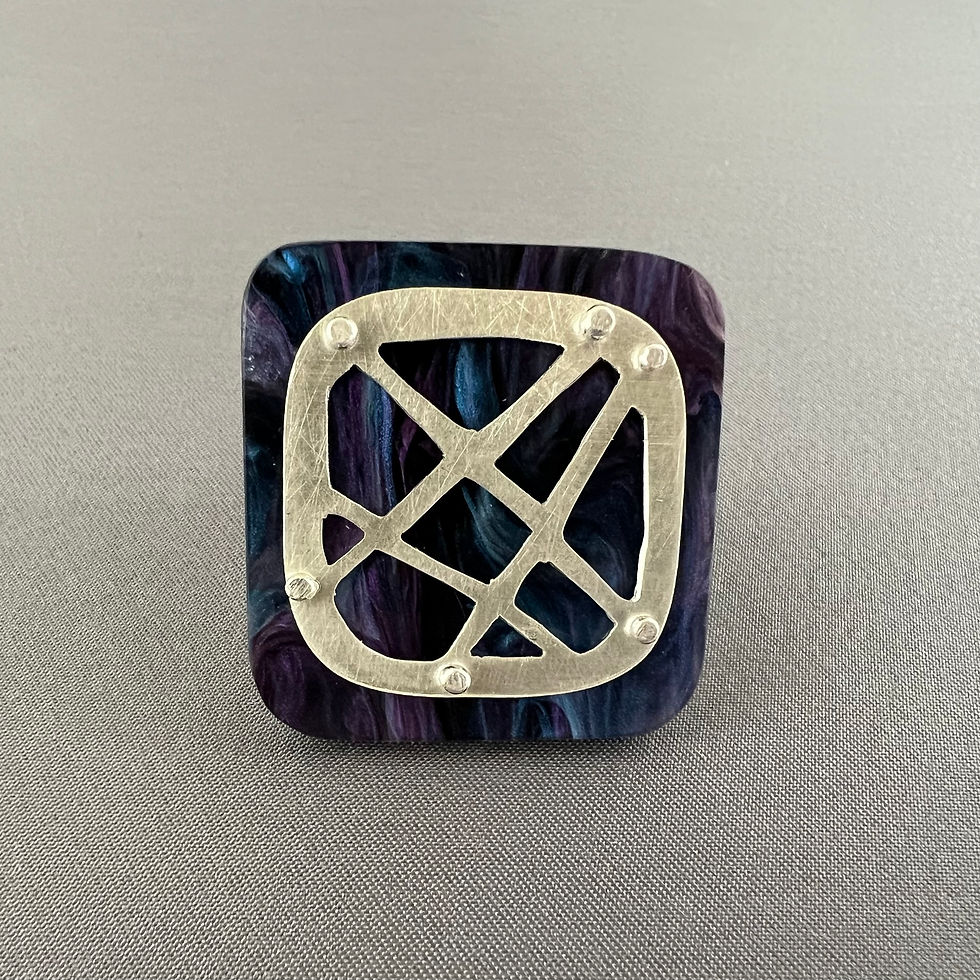 Thumbnail: Zen Acrylic Sheet  Ring A Day 2025 164/365 Aurora