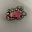 Thumbnail: Caged Series Granulated Cloud Cobaltan Calcite Ring