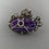 Thumbnail: Caged Series Granulated Charoite Ring