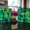 Thumbnail: Dot Painting Free Standing Art Piece Zen #8