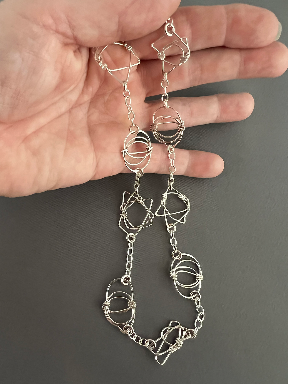 Thumbnail: Sterling Silver Link Necklace