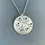 Thumbnail: Tree Series Silver Disk Pendant