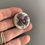 Thumbnail: Caged Series Granulated Grape Agate Ring