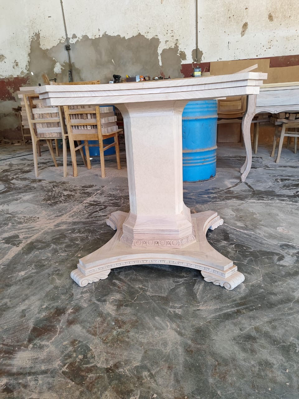 COLUNA PARA BASE MESA DE JANTAR
