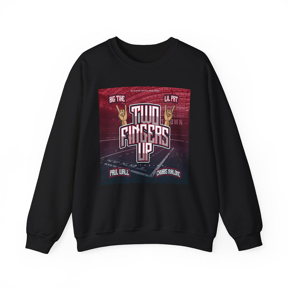 Thumbnail: Two Fingers Up Heavy Blend™ Crewneck Sweatshirt