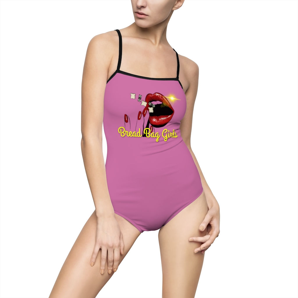 Bread Bag Girls One-Piece Swimsuit