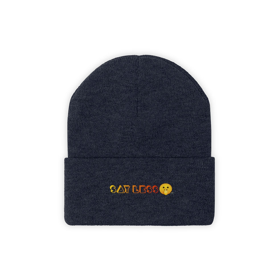 Miniaturebillede: "Say Less" Knit Beanie