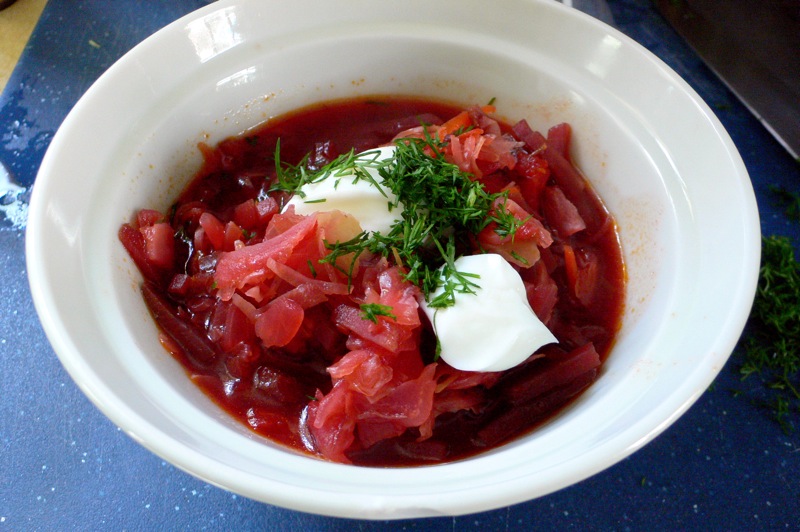 Traditional Borshch