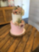 Buttercream tall $480 plus flowers