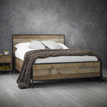 Thumbnail: HOXTON 4.6 DOUBLE BED OAK EFFECT