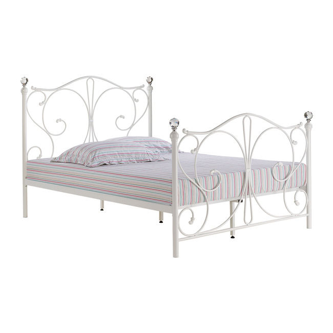 Thumbnail: FLORENCE 4.6 DOUBLE BED WHITE