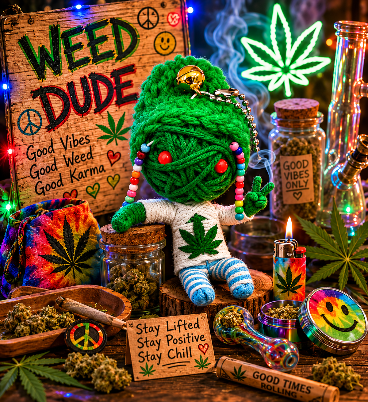 Weed Dude Voodoo Doll
