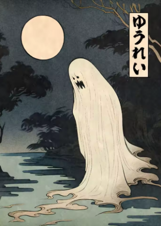 16x12 Canvas Print: Ghost by Water