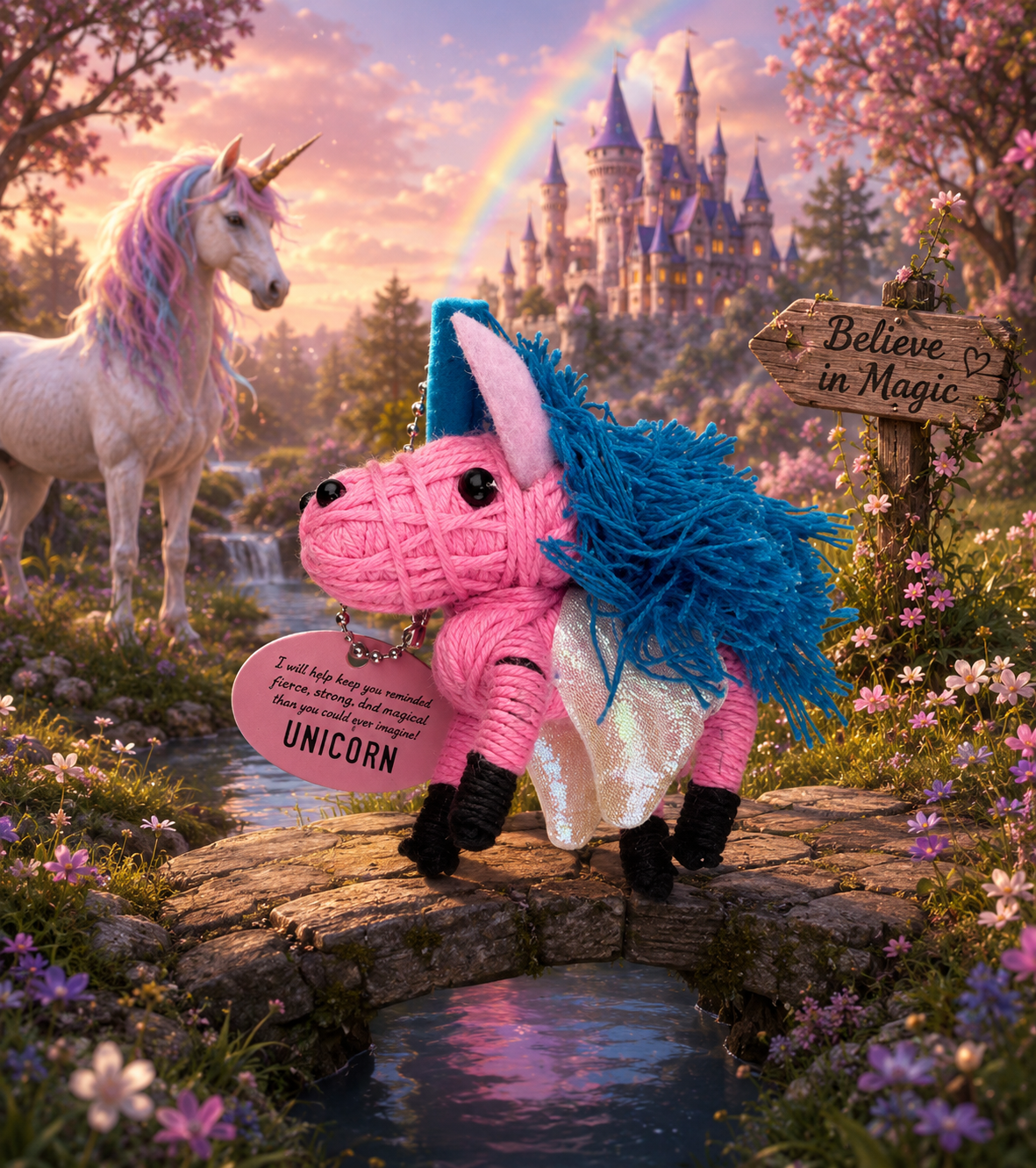 Unicorn Voodoo Doll