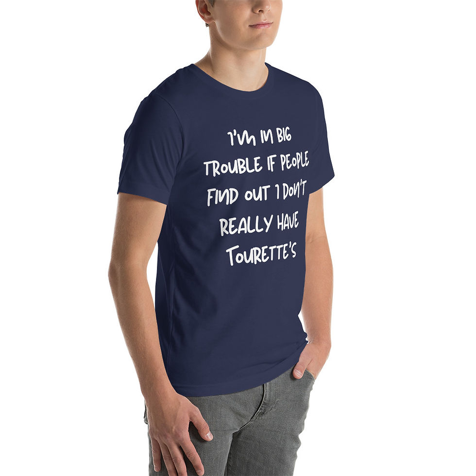 Thumbnail: I'm in Big Trouble if people find out I don't have Tourette's