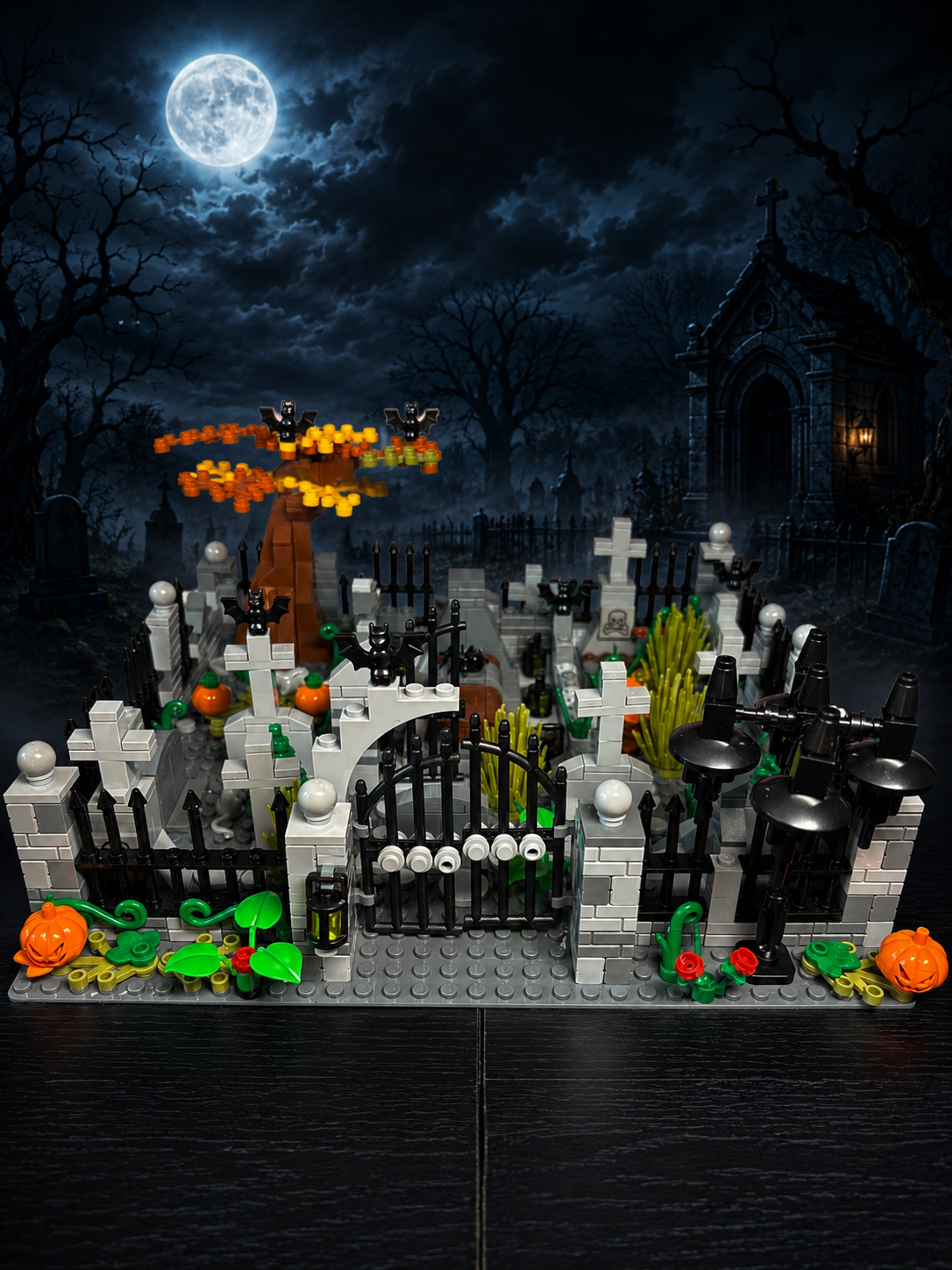 Mini-Fig Cemetary