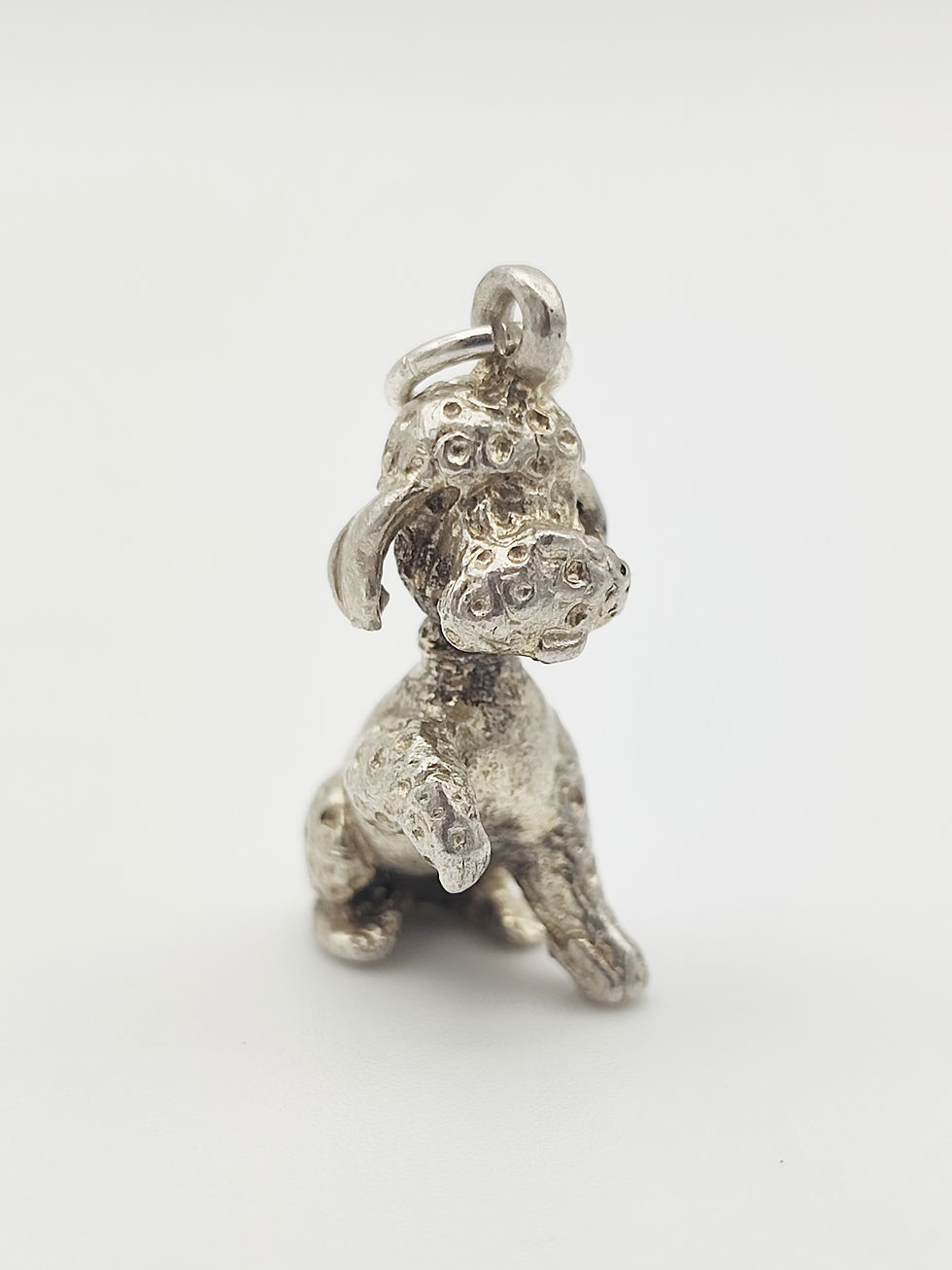 Vintage 925 Sterling Silver Dog Charm