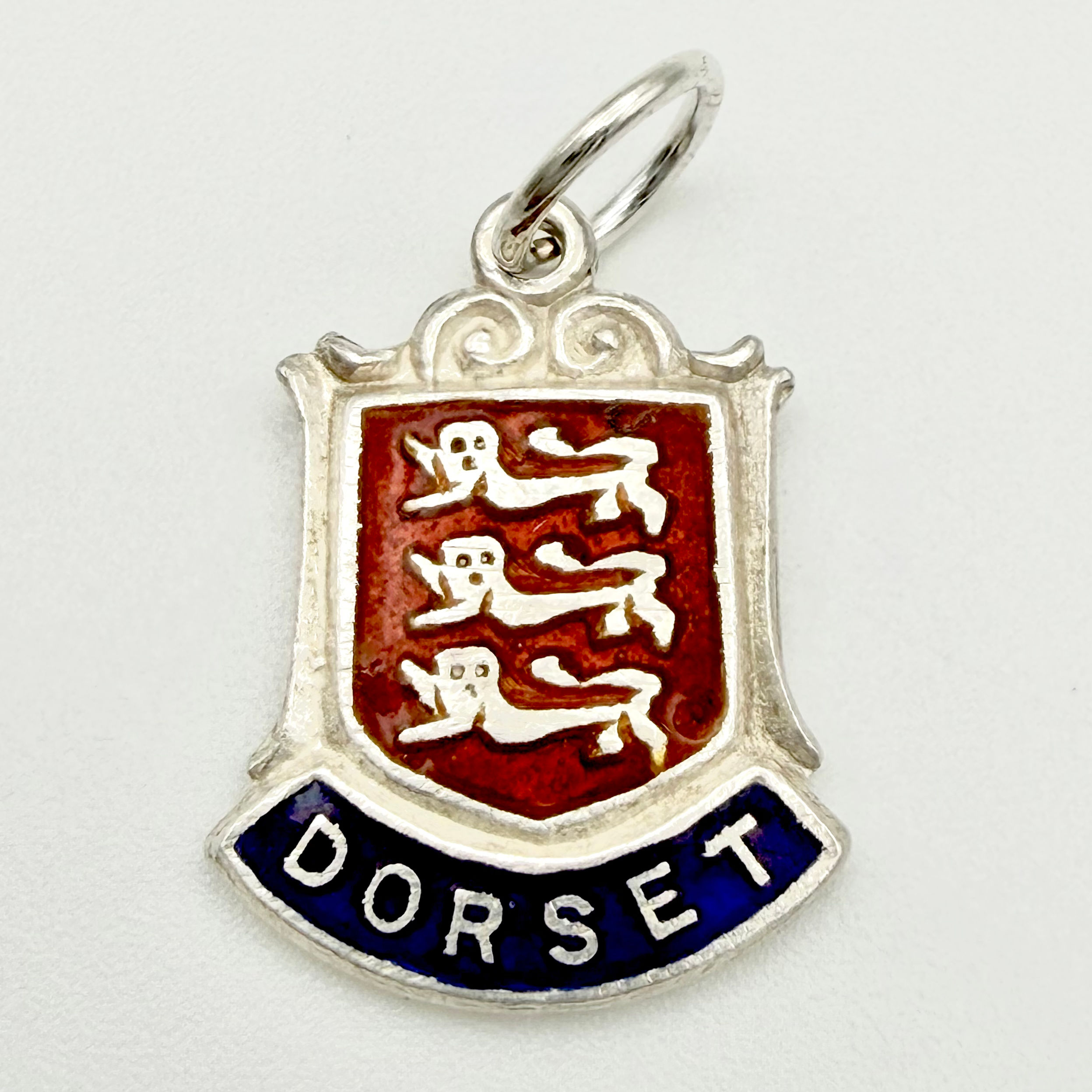 Vintage 925 Sterling Silver Dorset Travel Charm