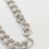 Thumbnail: Vintage 925 Sterling Silver Double Curb Link Bracelet 
