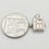 Thumbnail: Vintage 925 Sterling Silver Bible Charm 