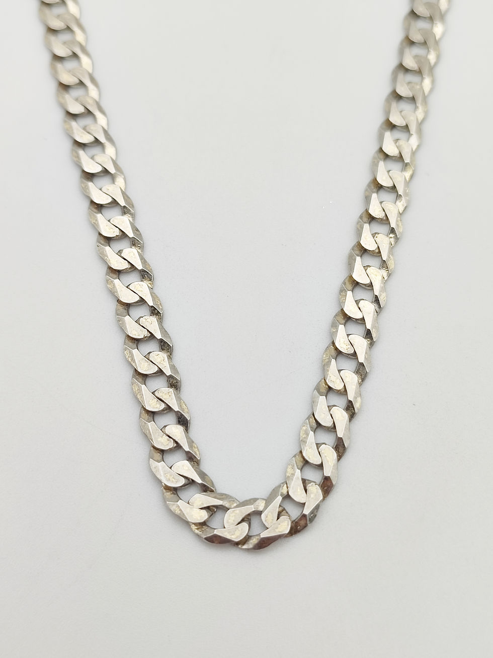 Vintage 925 Sterling Silver Curb Link Chain