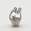 Thumbnail: Vintage 925 Sterling Silver Puppy In A Basket Charm 
