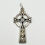 Thumbnail: Vintage 925 Sterling Silver Celtic Cross Charm 