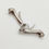 Thumbnail: Vintage 925 Sterling Silver Stiletto Shoe Charm 