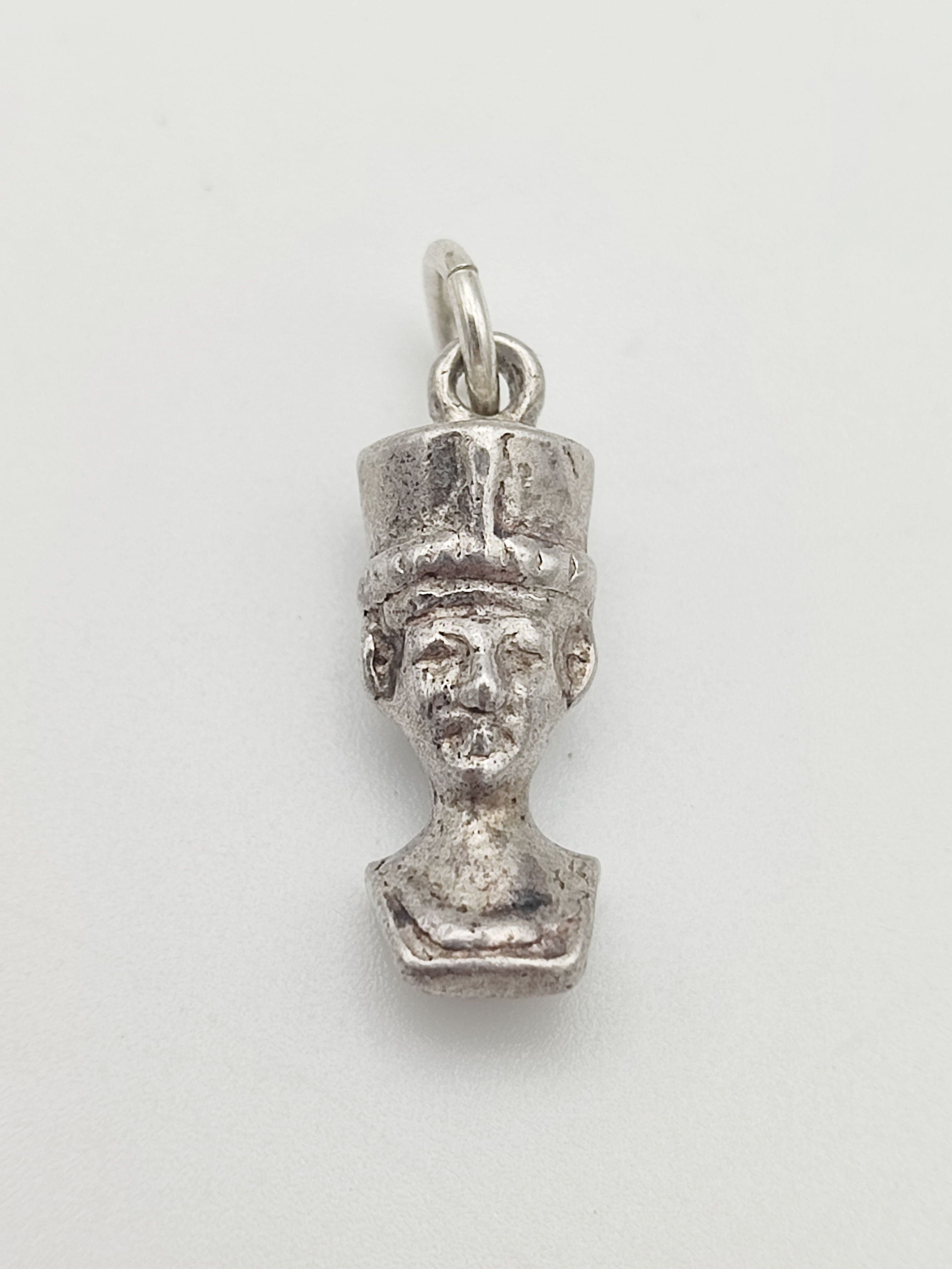 Vintage 925 Sterling Silver Pharaoh Charm 