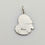 Thumbnail: Vintage 925 Sterling Silver Santa Charm 