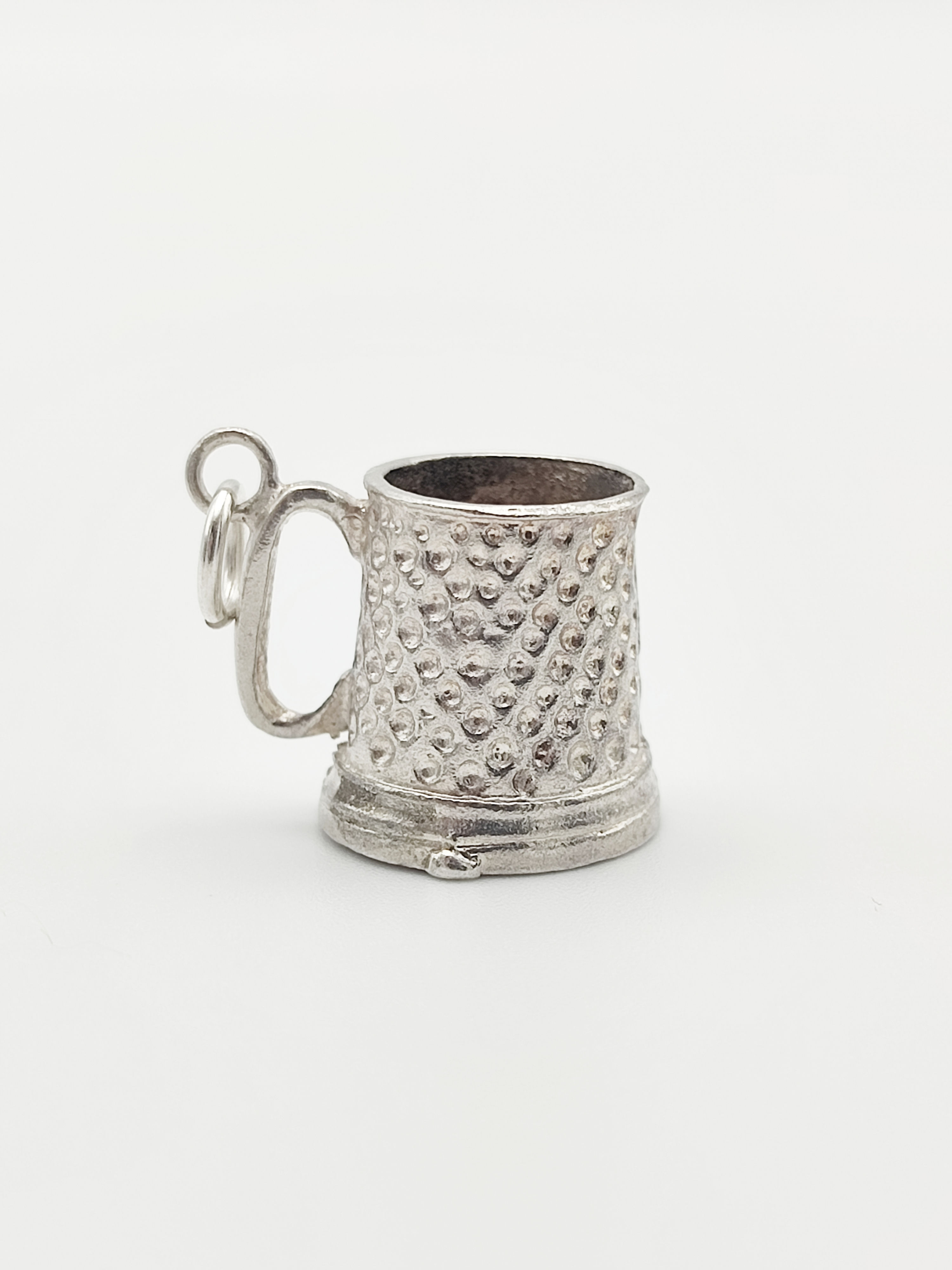 Vintage 925 Sterling Silver Tankard Charm
