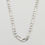 Thumbnail: Vintage 925 Sterling Silver Figaro Link Chain Necklace 