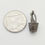 Thumbnail: Vintage 925 Sterling Silver Champagne Bucket Charm.
