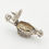 Thumbnail: Vintage 925 Sterling Silver Aladdin's Lamp Charm 