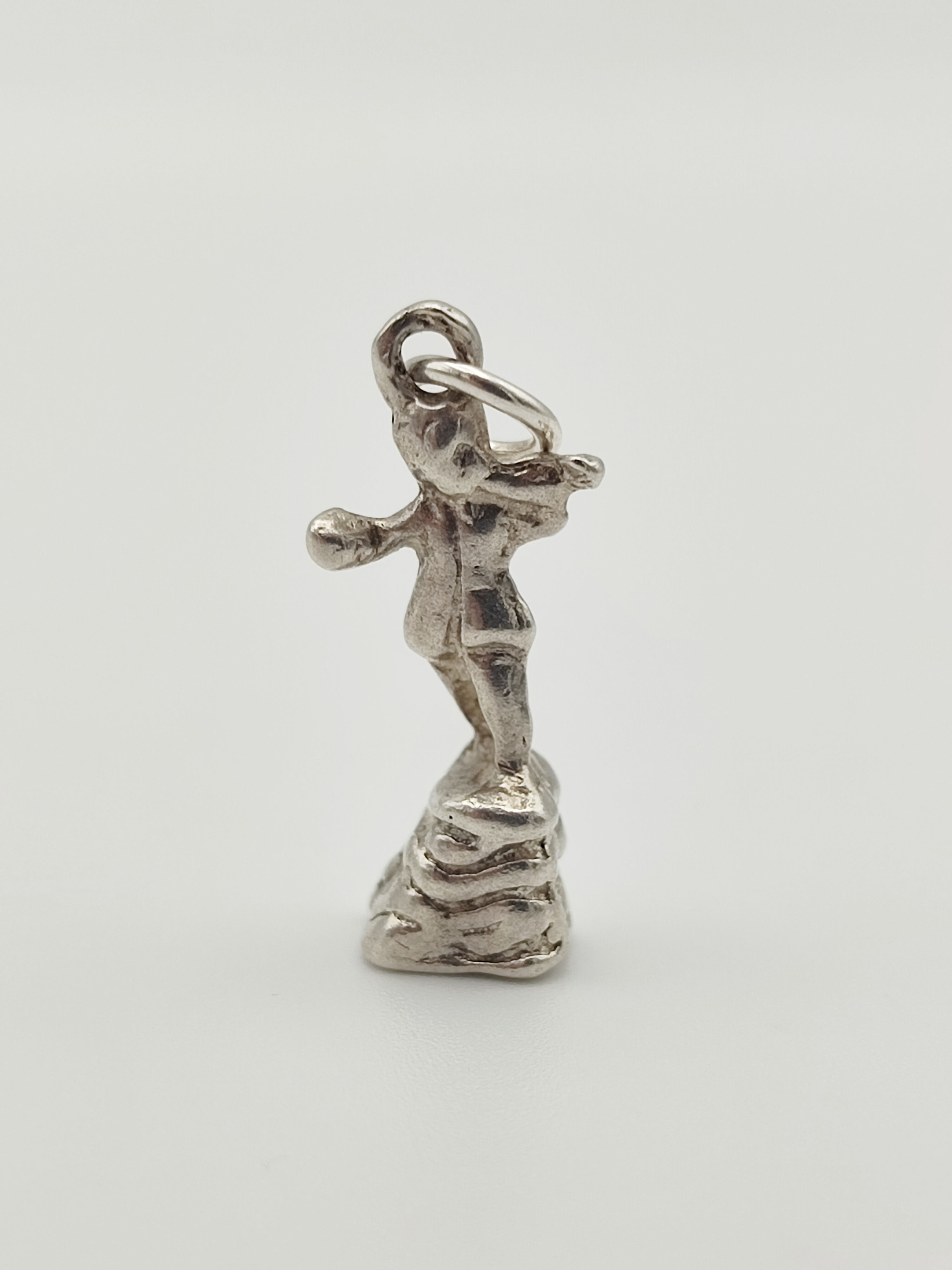 Vintage 925 Sterling Silver Peter Pan Charm