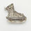 Thumbnail: Vintage 925 Sterling Silver Ice Skate Charm