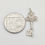Thumbnail: Vintage 925 Sterling Silver 18 Key Charm 